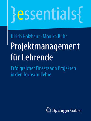 cover image of Projektmanagement für Lehrende